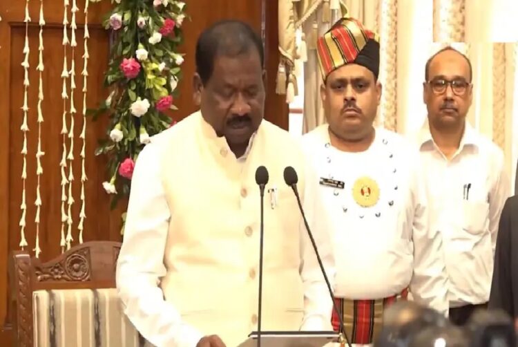 Ramdas Soren took oath as minister