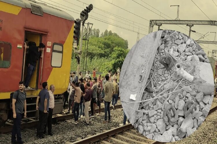 Sabarmati Express Derail