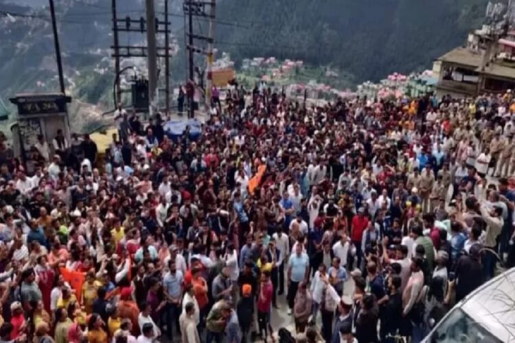 Kullu Protest against Illegal Mosque