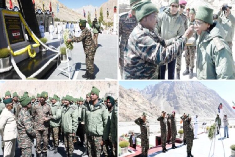 President Draupadi Murmu visit Siachen Base Camp