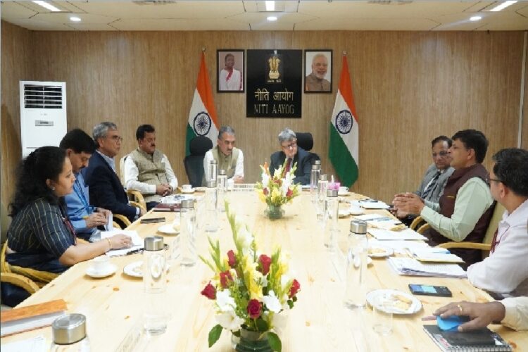 Cm Sukhu Meeting with Niti Aayog