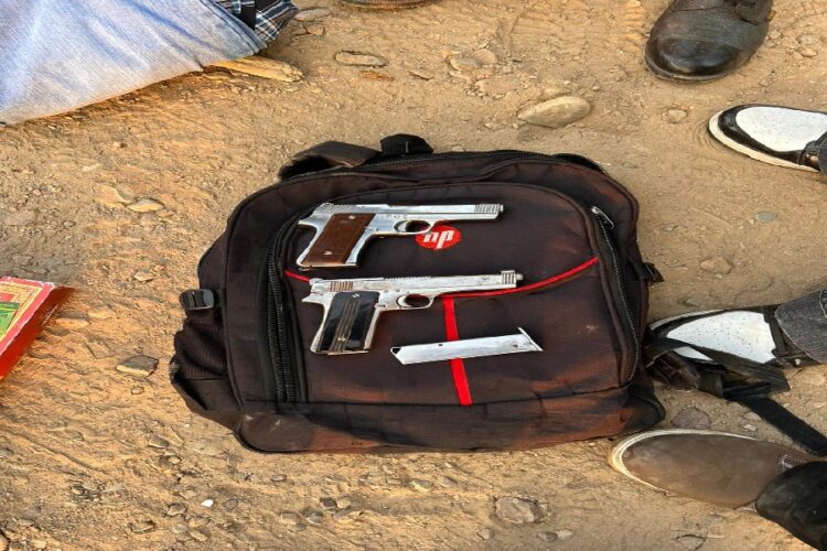 Two accused caught by Kangra Police with illegal weapons, pistol recovered