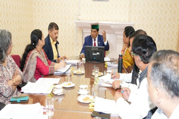 Health officers meeting in Shimla