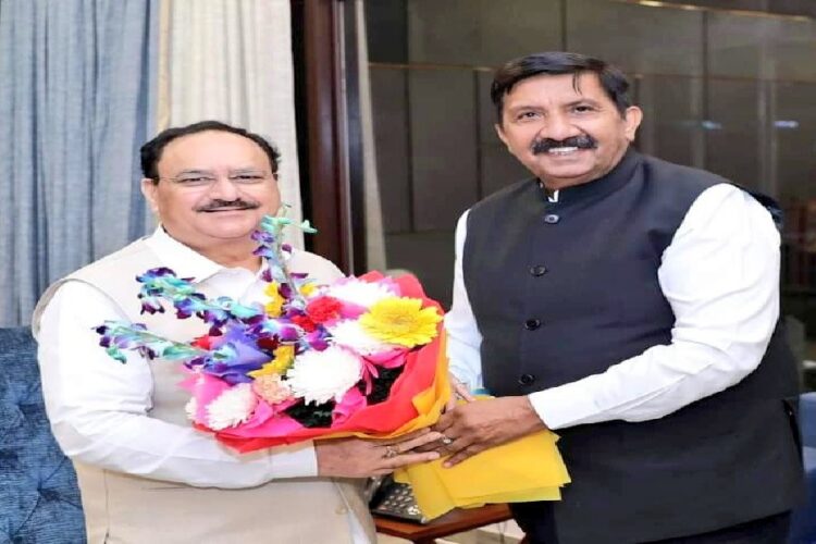 Mukesh Agnihotri Met JP Nadda