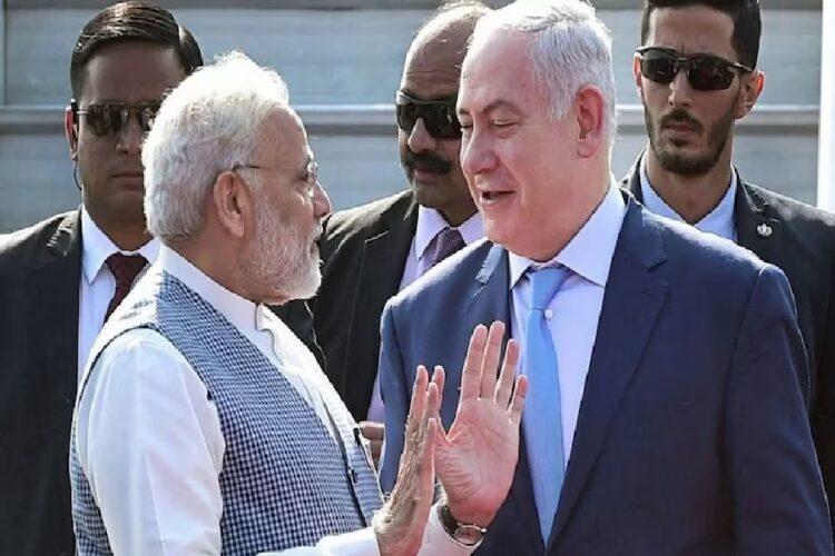 PM Modi Spoke Netanyah