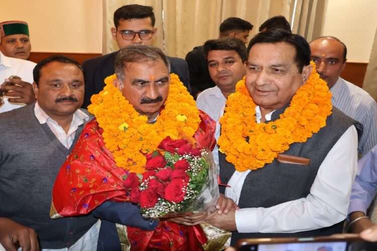 Scheduled Caste Commission Chairman Kuldeep Kumar met CM Sukhu