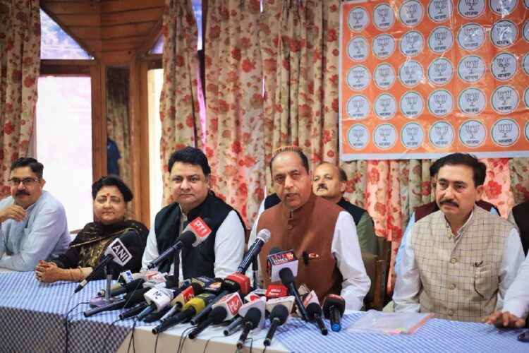 Jairam Thakur Targets Sukhu Govt