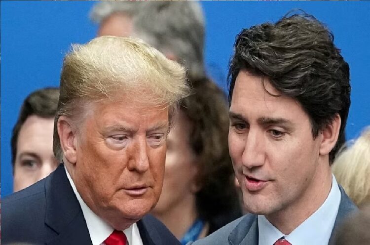 Canadian PM Trudeau arrives in the US to meet Trump