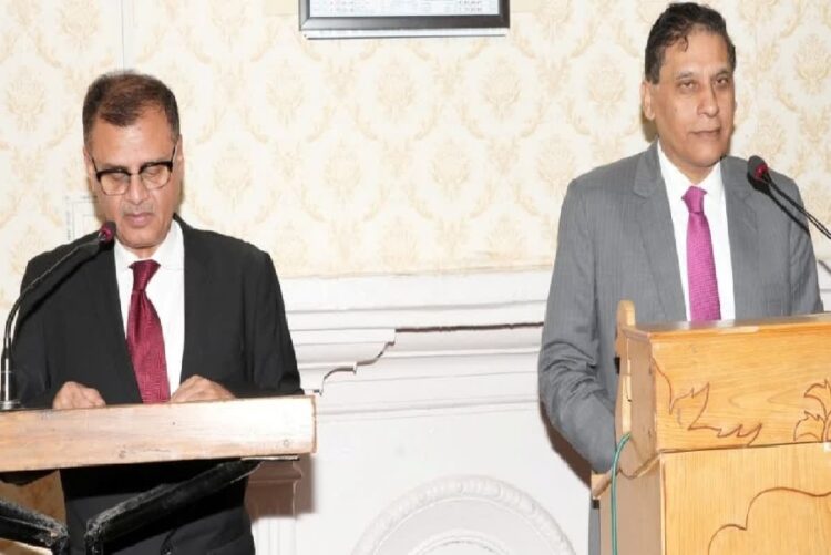 Rajeev Kumar took oath as the Chairman of Himachal Selection Commission.