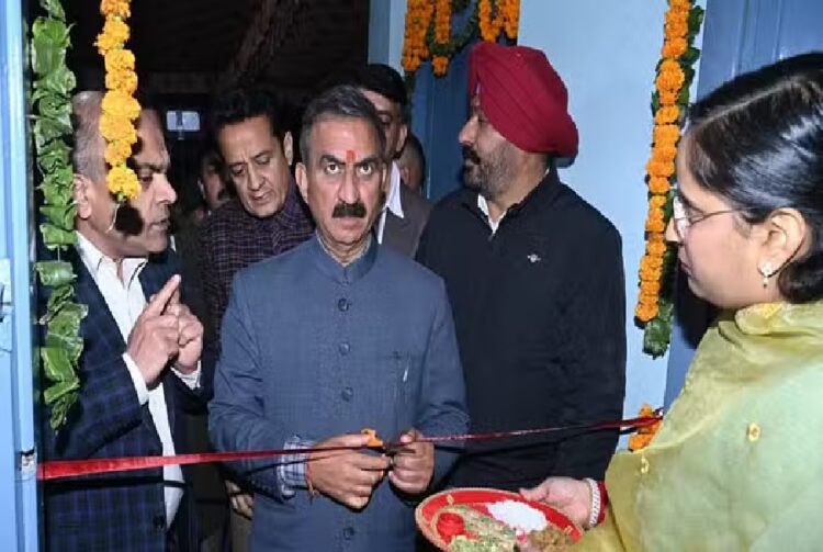 CM Sukhu inaugurated and laid the foundation stone of Rs 31 crore in Nalagarh