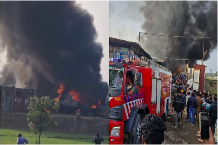 Fire In Paonta Sahib