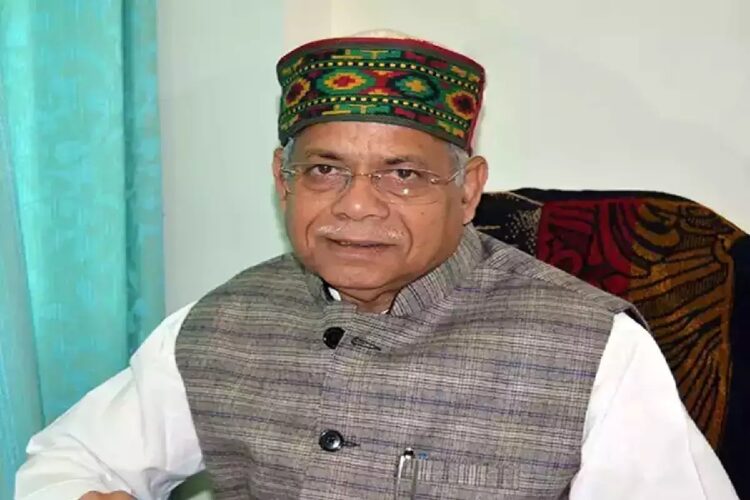 Himachal Governor Shukla angry with Shimla Municipal Corporation