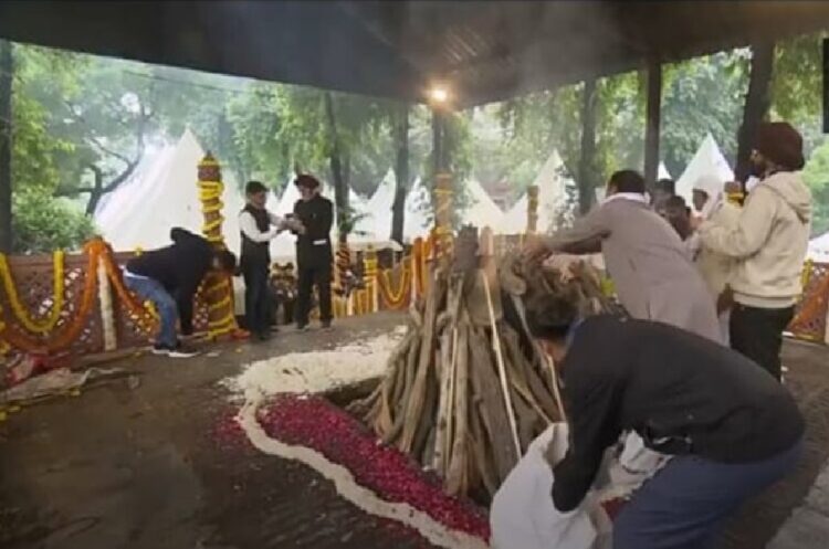 ManMohan Singh Funeral