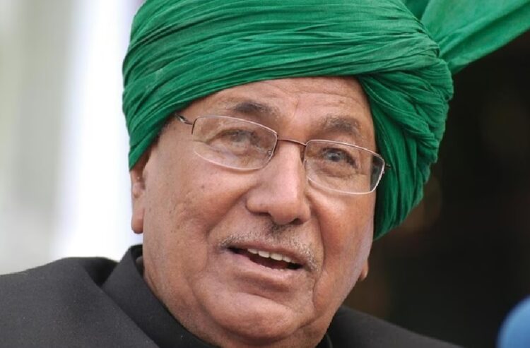 OM Prakash Chautala passed away