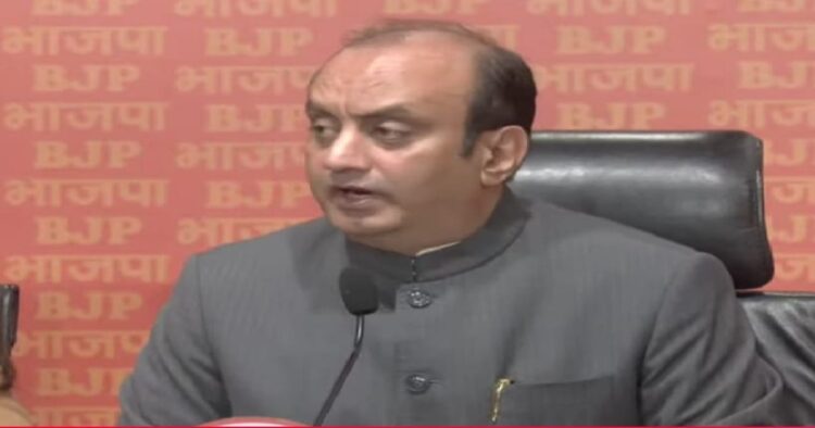 BJP spokesperson Sudhanshu Trivedi,