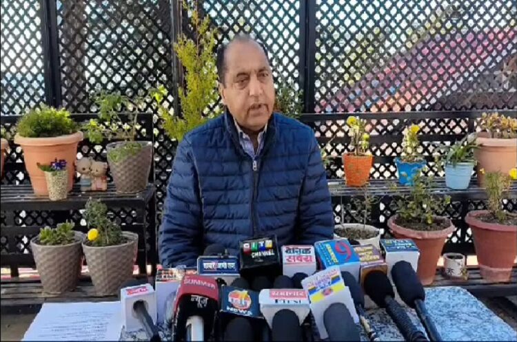 Jairam Thakur Targets Cm Sukhu