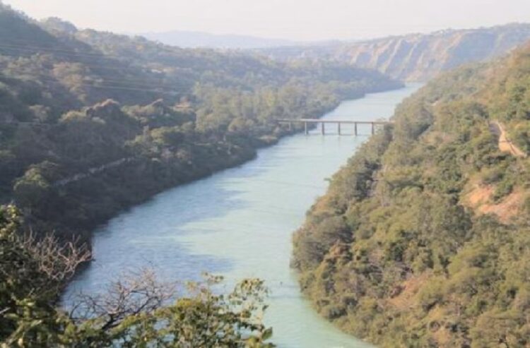 Water From Satluj Reach In June In Shimla