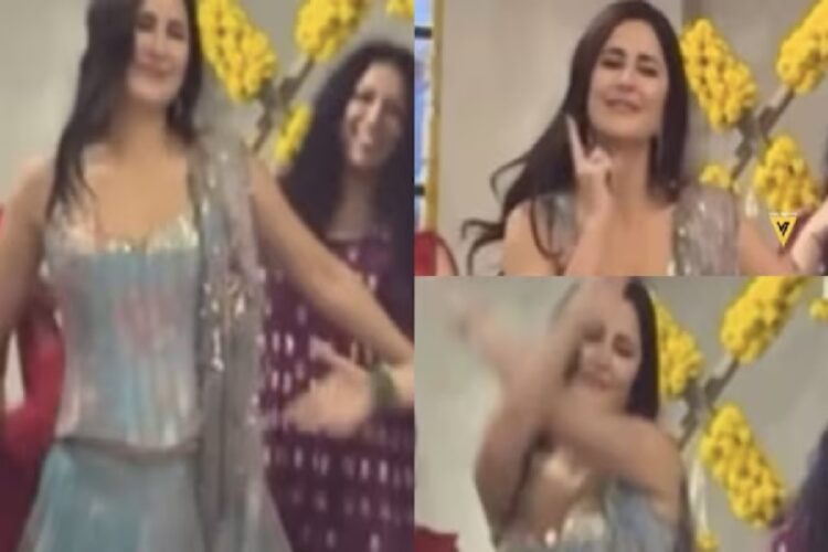 Katrina Kaif spectacular dance on 'Sasural Genda Phool' at her friend's wedding